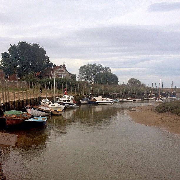Landscape Photograph - Sunday Morning Blakeney Harbour by Dave Lee