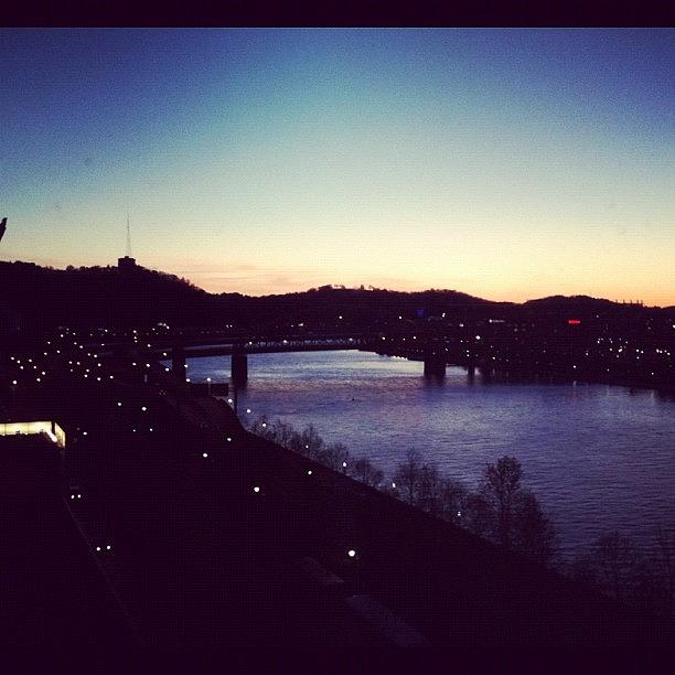 Sundown In Pittsburgh Photograph by Erica Golden