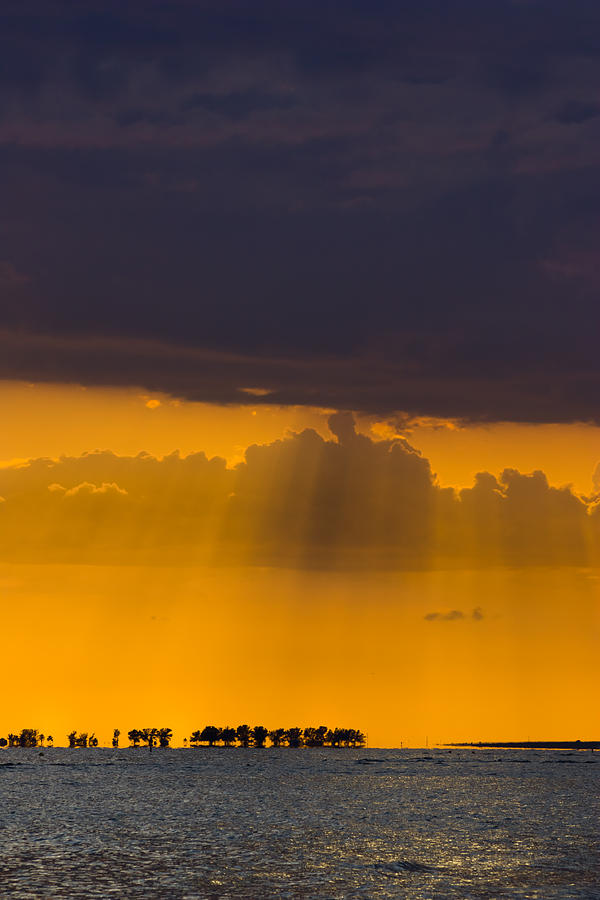 Sundown Over Sanibel Photograph by Ed Gleichman
