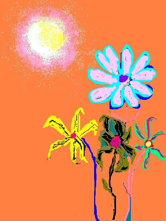 Sunflowered 3 Digital Art by Enriquemontana Garcia