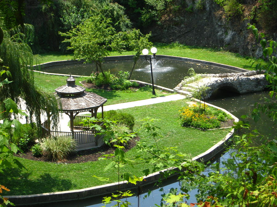 Sunken Garden 2 Photograph By Bryan Wulf