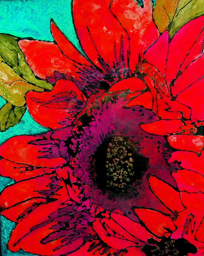 Sunkissed Sunflower Painting by Laura  Grisham