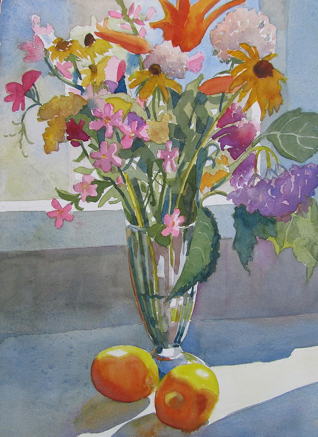 Sunlit Painting by Sharon Lehman