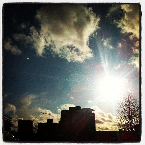 Sunny Manchester, Still Cold Though :( Photograph by Jon Roy