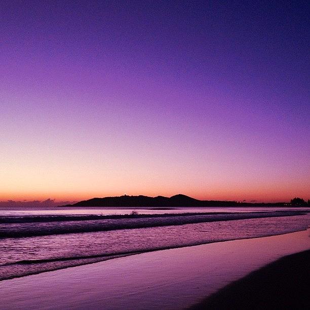 Sunrise 1 Belongil Beach Photograph by Shikoba Photography