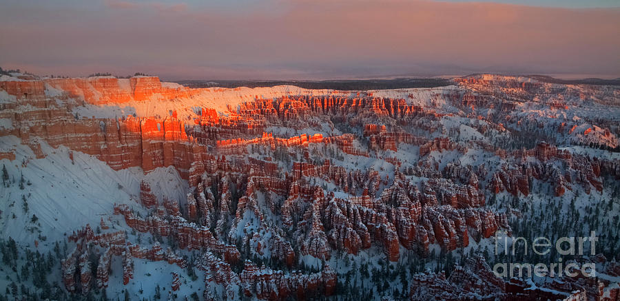 Sunrise at Bryce Photograph by Keith Kapple