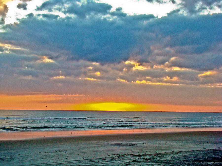 Sunrise at Daytona Photograph by Dennis Dugan