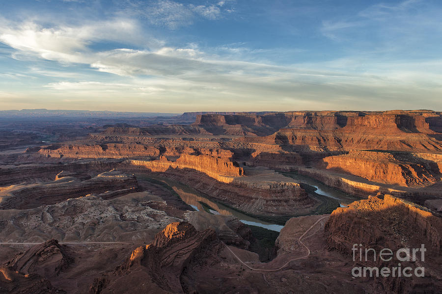 Sunrise At Dead Horse Point State Park Photograph by Sandra Bronstein