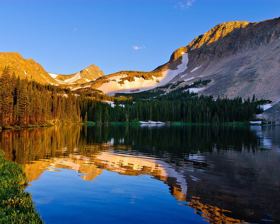 Sunrise at Mitchell Lake Photograph by Doug Andrews - Fine Art America