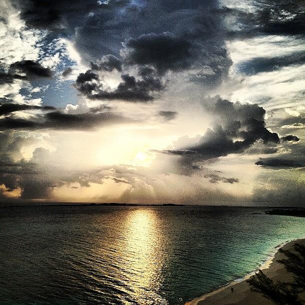 Sunset Photograph - #sunrise At The #bahamas... #sky #igsg by Freddy Moncada