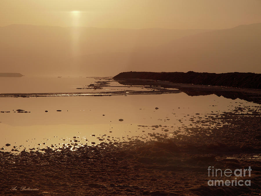 Sunrise at the dead sea 02 Photograph by Arik Baltinester