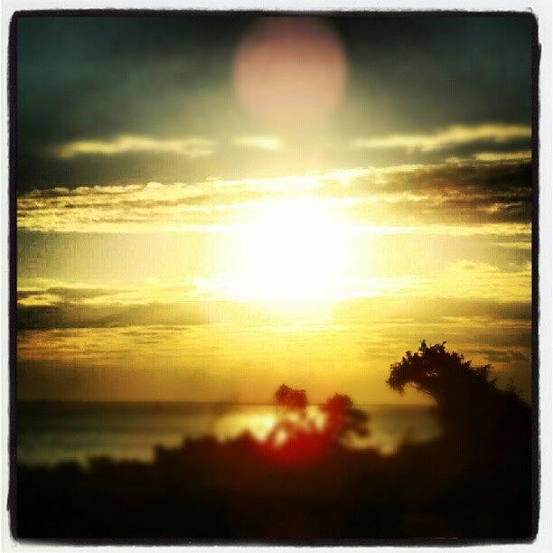 Nature Photograph - #sunrise #beach #caswellbeach # Morning by Virginia Lockman