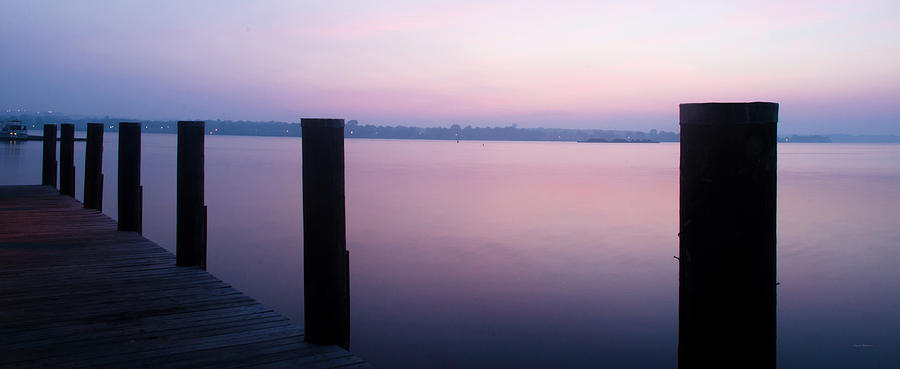 Sunrise Dock Photograph by Crystal Wightman