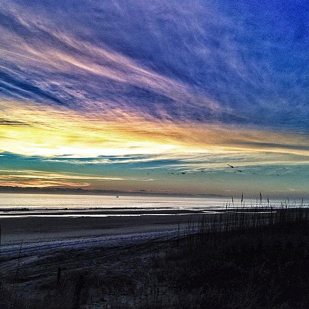 Sunrise In Jax Beach Photograph by Avery Sears