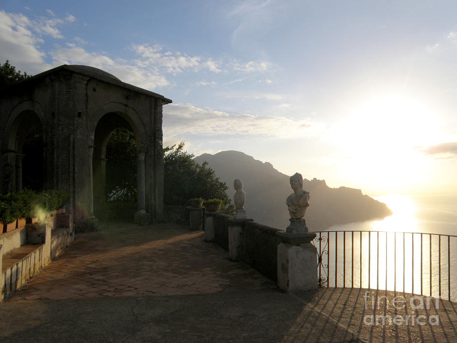 Sunrise in Ravello Photograph by Tatyana Searcy
