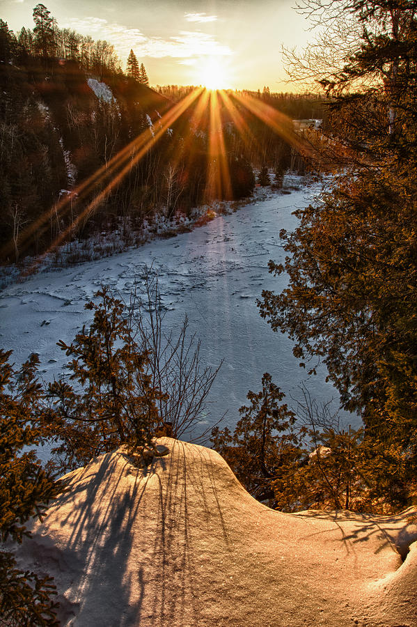 Winter Photograph - Sunrise by Jakub Sisak