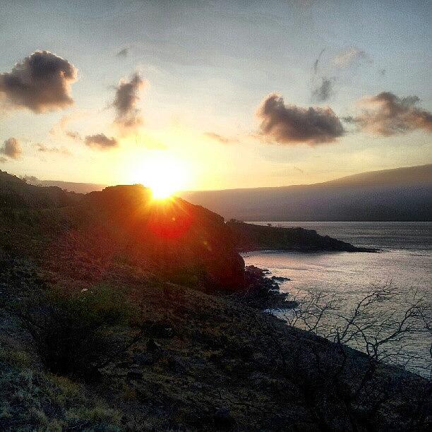 Maui Photograph - #sunrise. #maui by A Silva