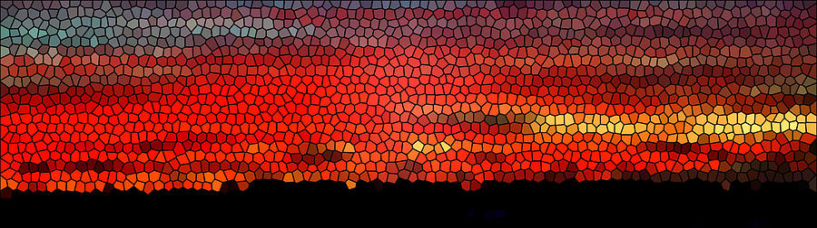 Sunrise Mosaic Photograph by Ellen Heaverlo