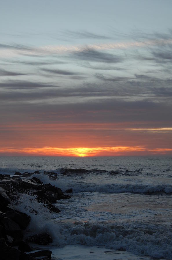 Nature Photograph - Sunrise Ocean 145 by Joyce StJames
