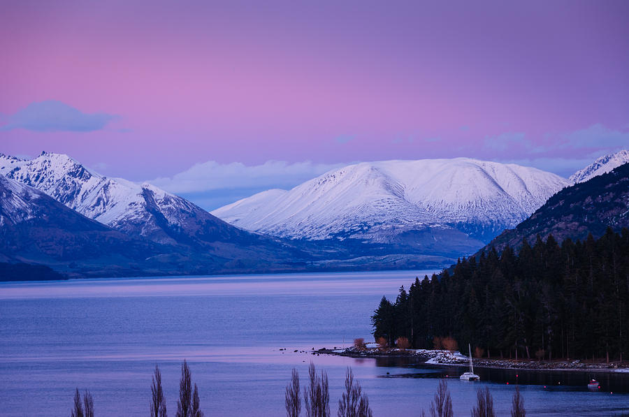 Sunrise On Lake Wakatipu Photograph
