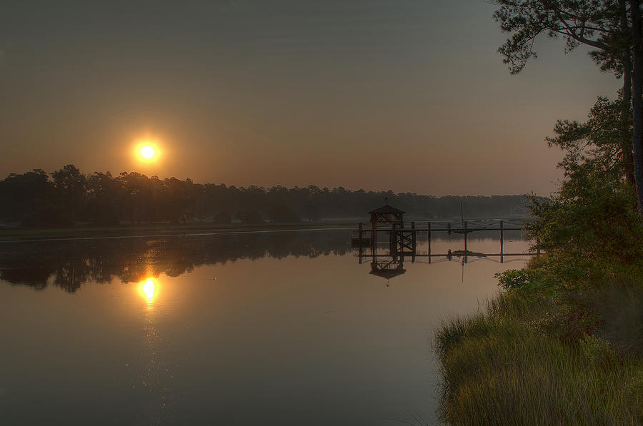 Sunrise on the Calabash River Photograph by At Lands End Photography
