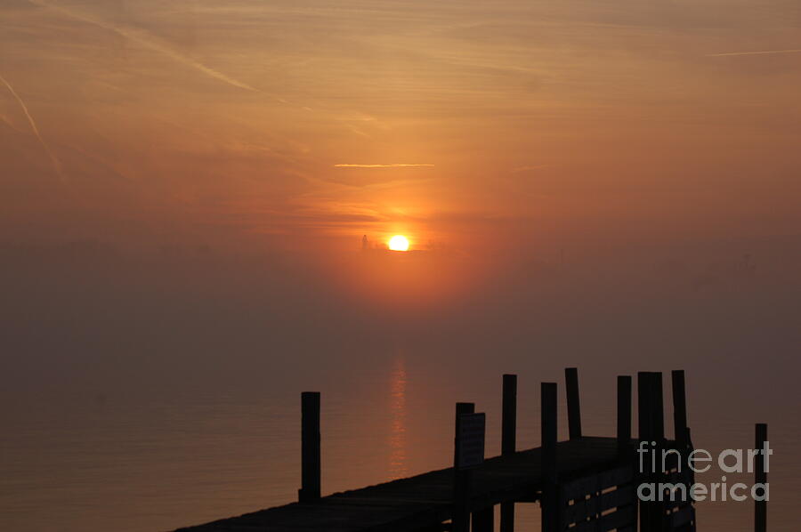 Sunrise on the River Photograph by Randy J Heath