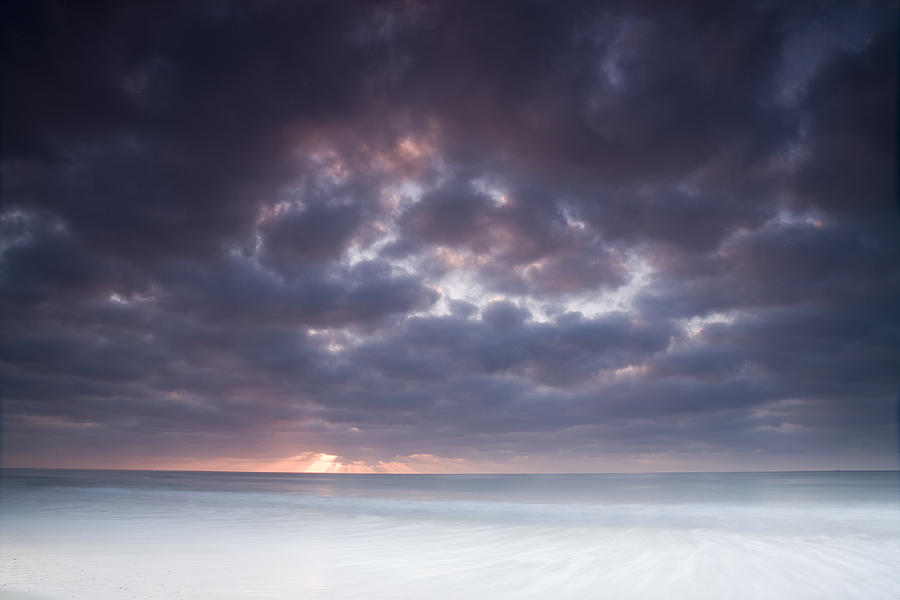 Sunrise Over Arabian Sea Hawf Protected Photograph by Sebastian Kennerknecht
