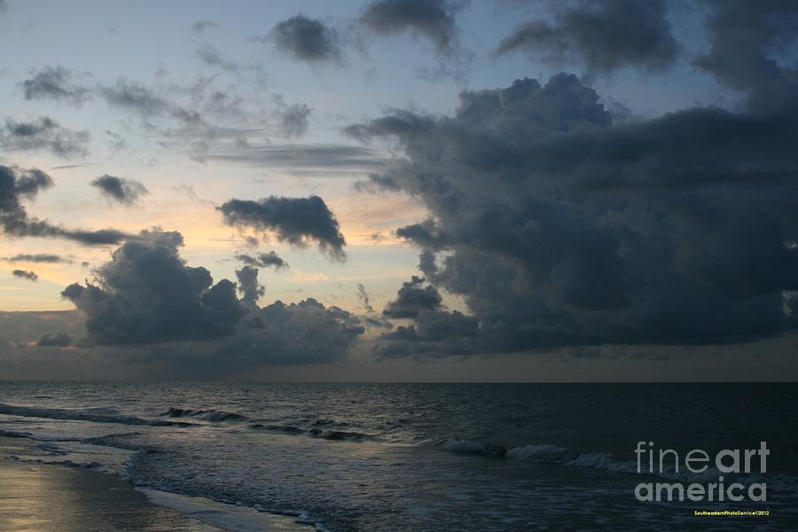Sunrise over Edisto Beach SC - 02 Photograph by Sherrie Winstead