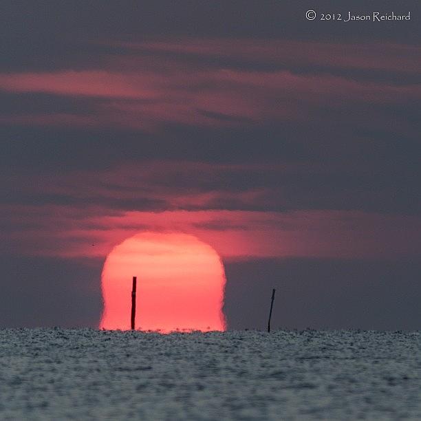 Beach Photograph - #sunrise Over Our Humid Waters At The by Jason Reichard