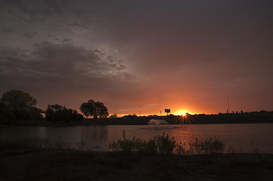 Sunrise over the Duck Pond Photograph by Melany Sarafis