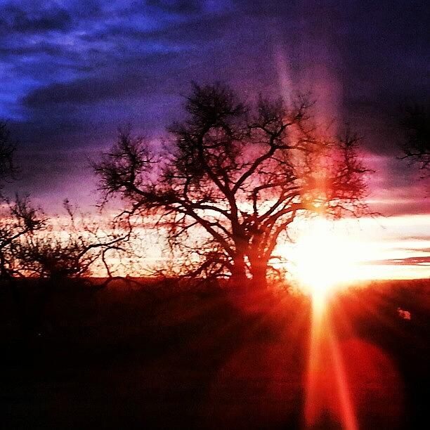 Plains Photograph - Sunrise! #plains #instasky by Brittany Leffel