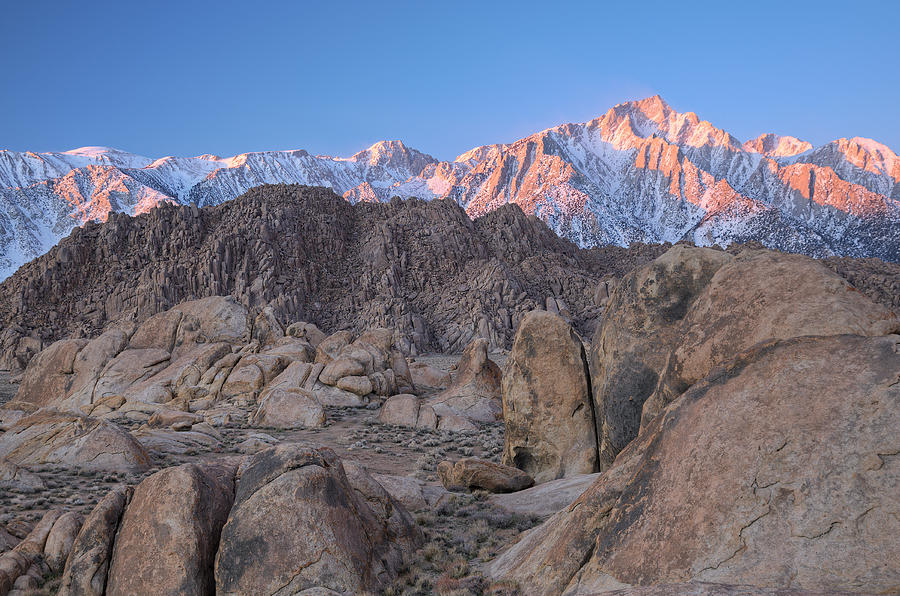 Sunrise Sierra Nevada Mountains Photograph By Dean Pennala Fine Art