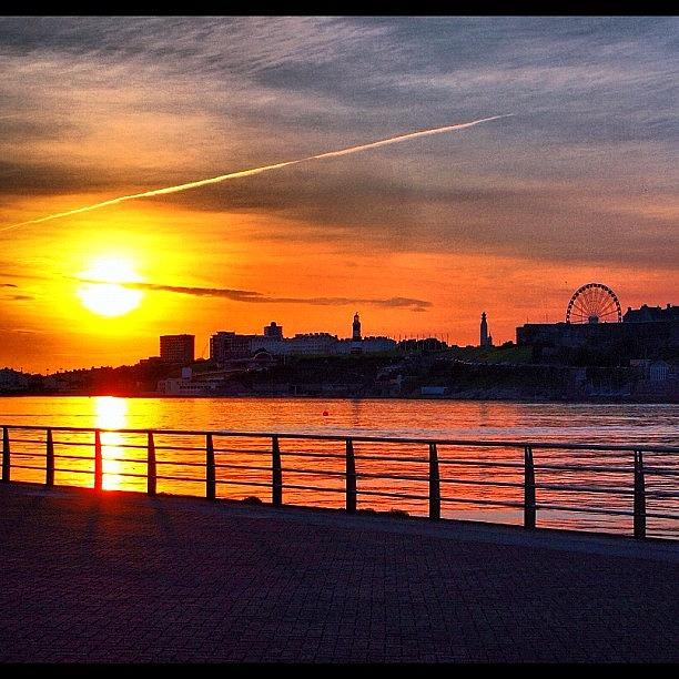Sunset Photograph - Sunset : Plymouth #igers #igmood by Neil Andrews