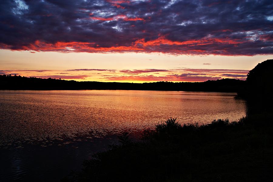 Sunset 081812A Photograph by Joe Faherty