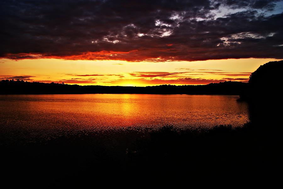 Sunset 081812B Photograph by Joe Faherty