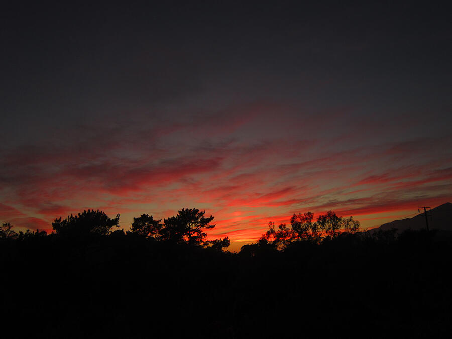 Sunset 9/17 Photograph by Steve Fields