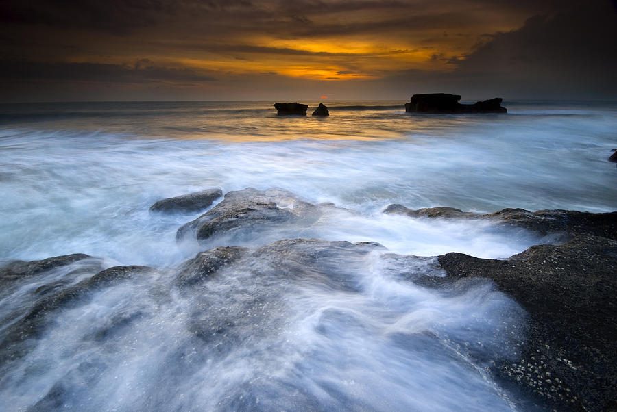 Sunset at Bali Photograph by Ng Hock How