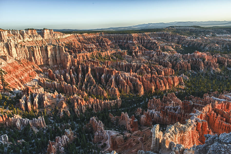 Sunset at Bryce Point Photograph by Jay Seeley