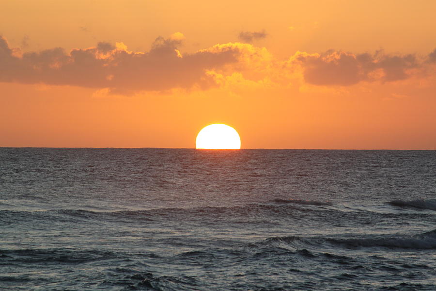 Sunset Photograph - Sunset at Poipu Kauai by Randy Spitzer