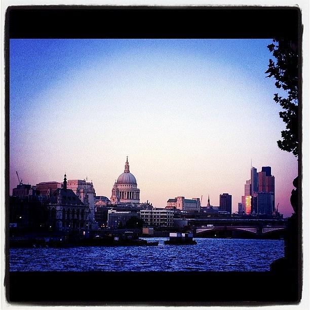 Summer Photograph - Sunset At St Pauls by Maeve O Connell