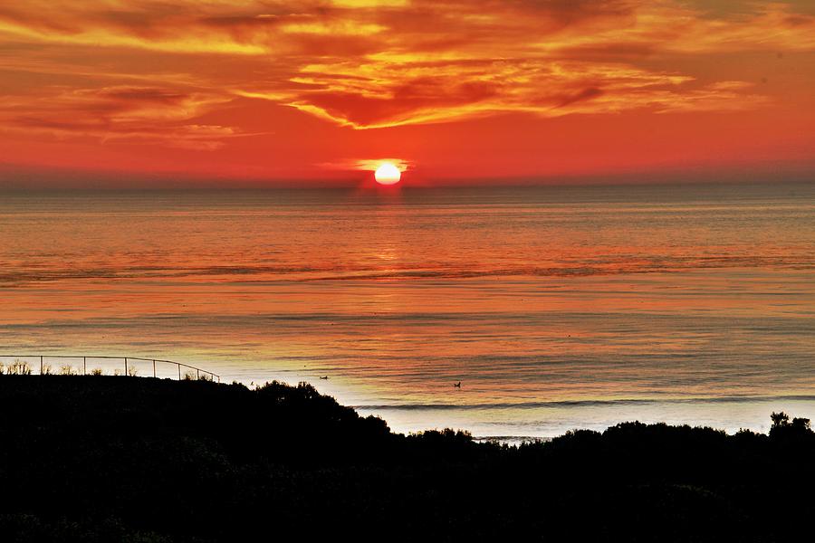 Sunset At Sunset Cliffs Photograph by Jeremy McKay