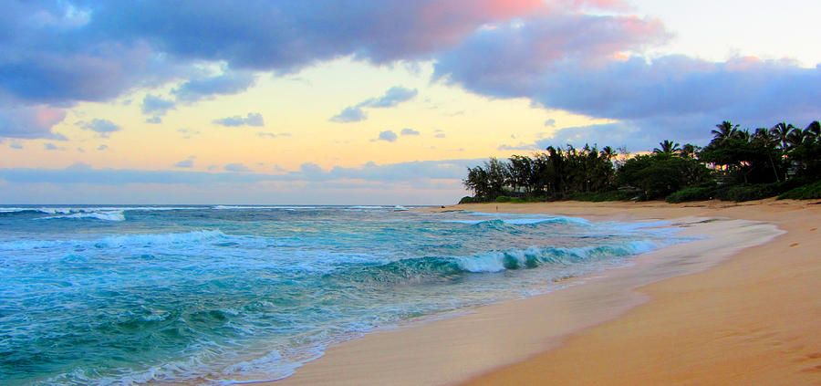 Sunset Beach Hawaii Photograph by Brad Scott