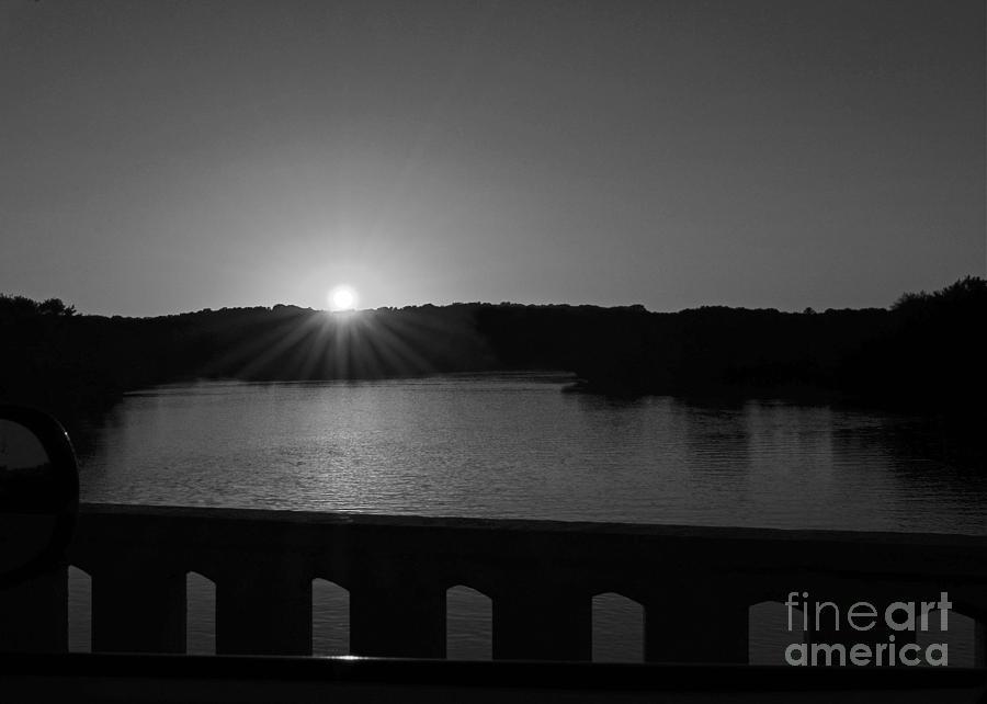 Sunset Bridge Photograph by Sue Stefanowicz