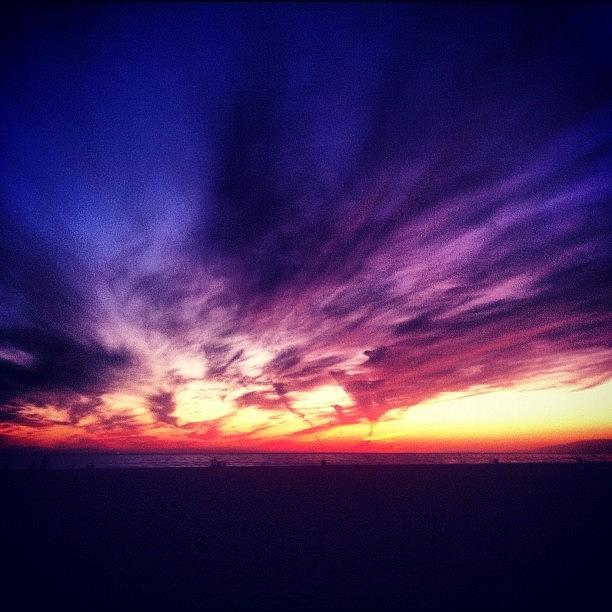 Sunset Photograph - #sunset #cloudlover by Shelley Randles