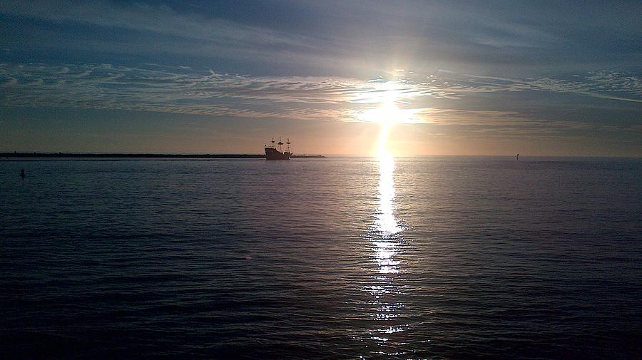 Sunset Cross Photograph by Tom Atchison