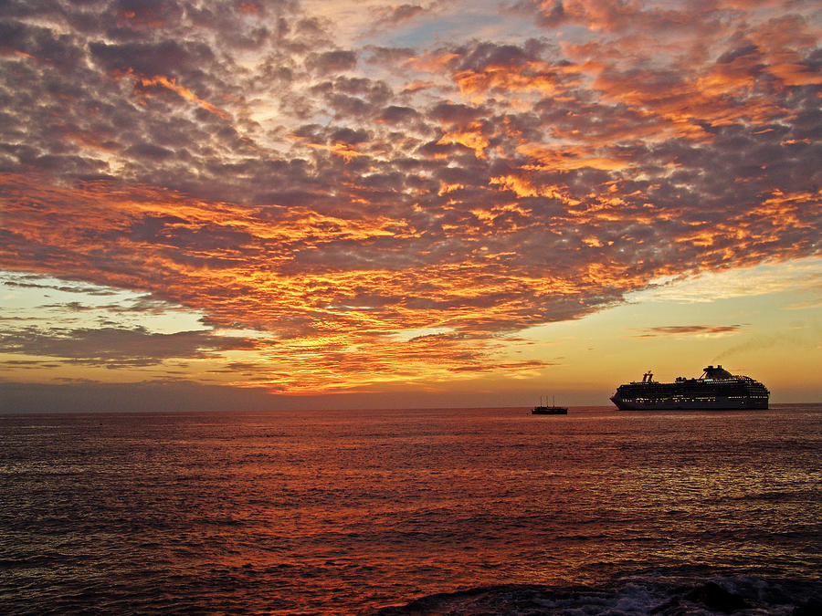 Sunset Photograph - Sunset Cruise by Kurt Van Wagner