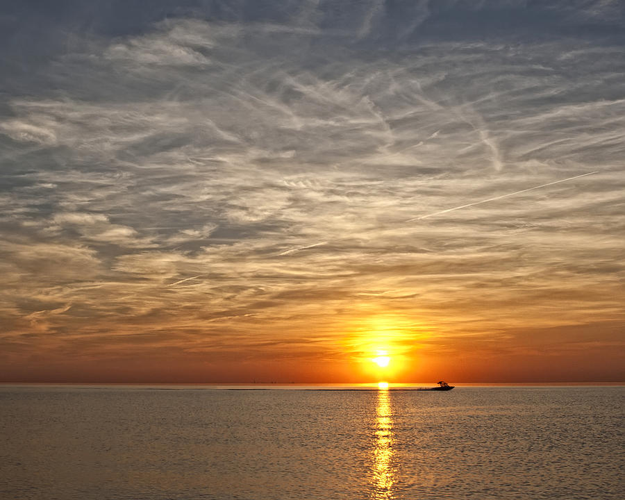 Sunset Photograph - Sunset Cruise by Scott Wood