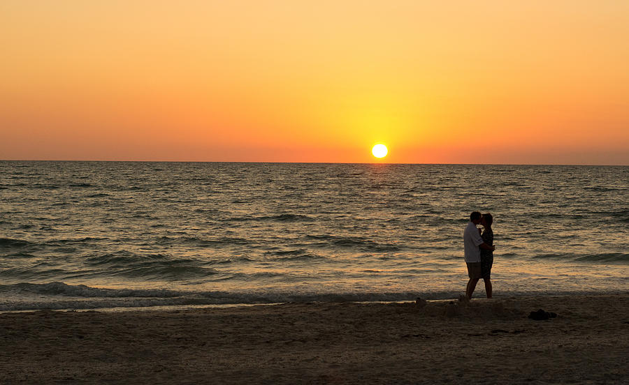 Sunset embrace Photograph by John Myers | Fine Art America