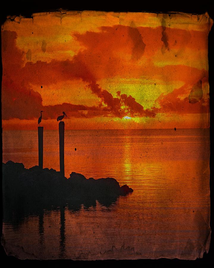 Sunset Florida Keys - 3 Photograph by Larry Mulvehill