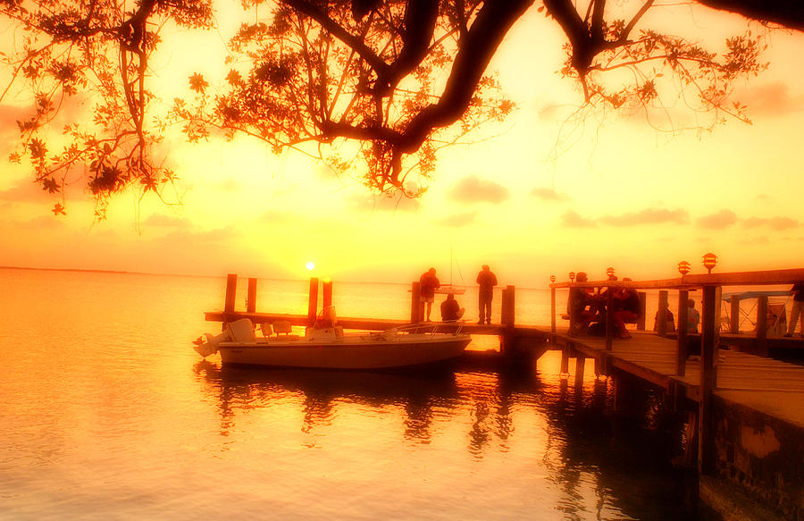 Sunset Florida Keys Photograph by Larry Mulvehill